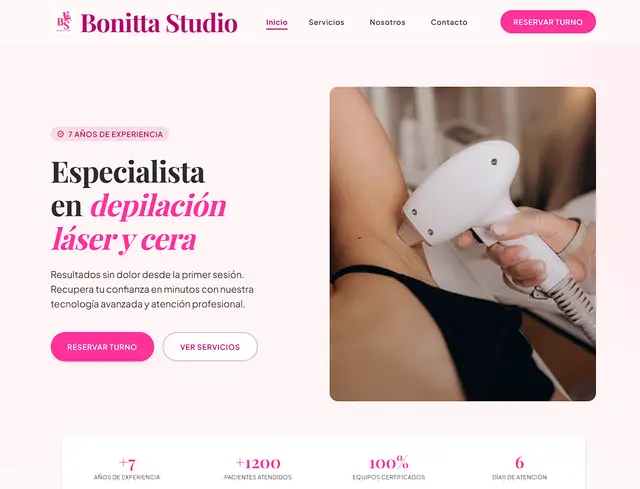 Screenshot de Bonitta Studio