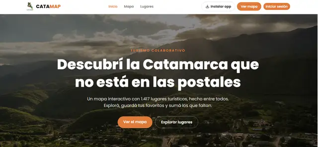 Screenshot de Catamap