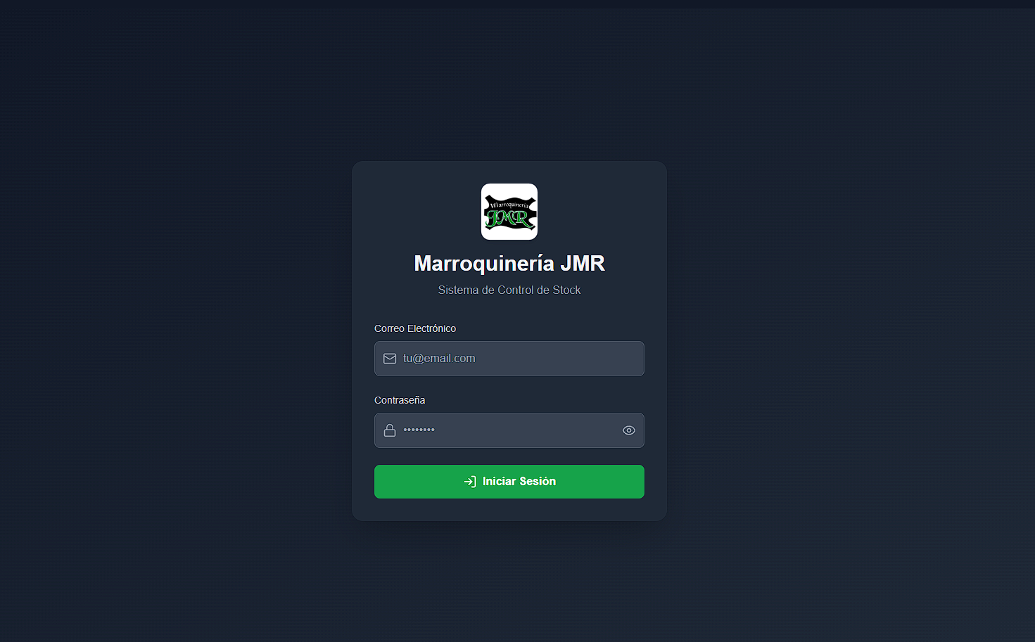 Screenshot de JMR Stock